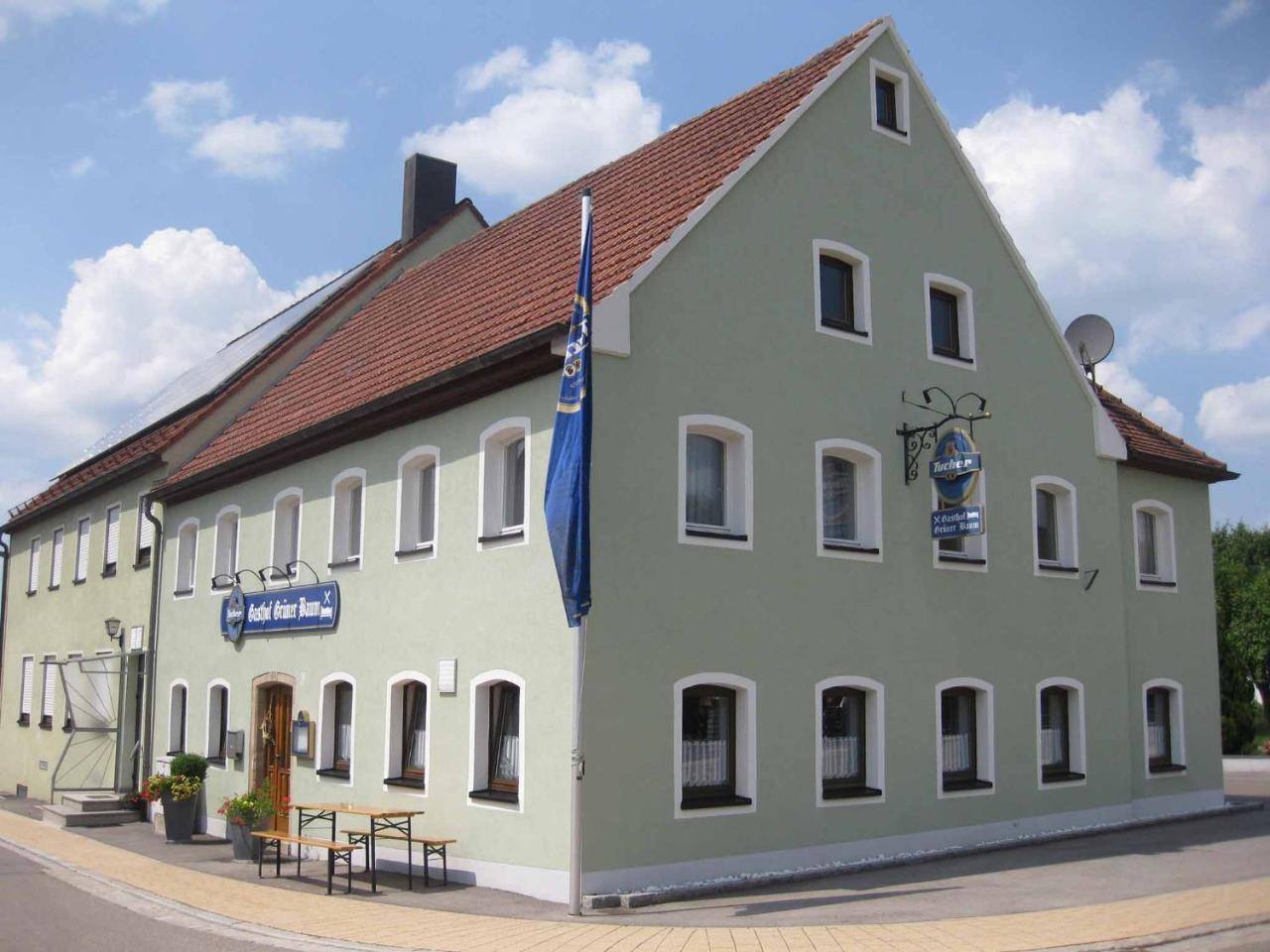 Gasthof Gruener Baum Oberlangfurth エクステリア 写真